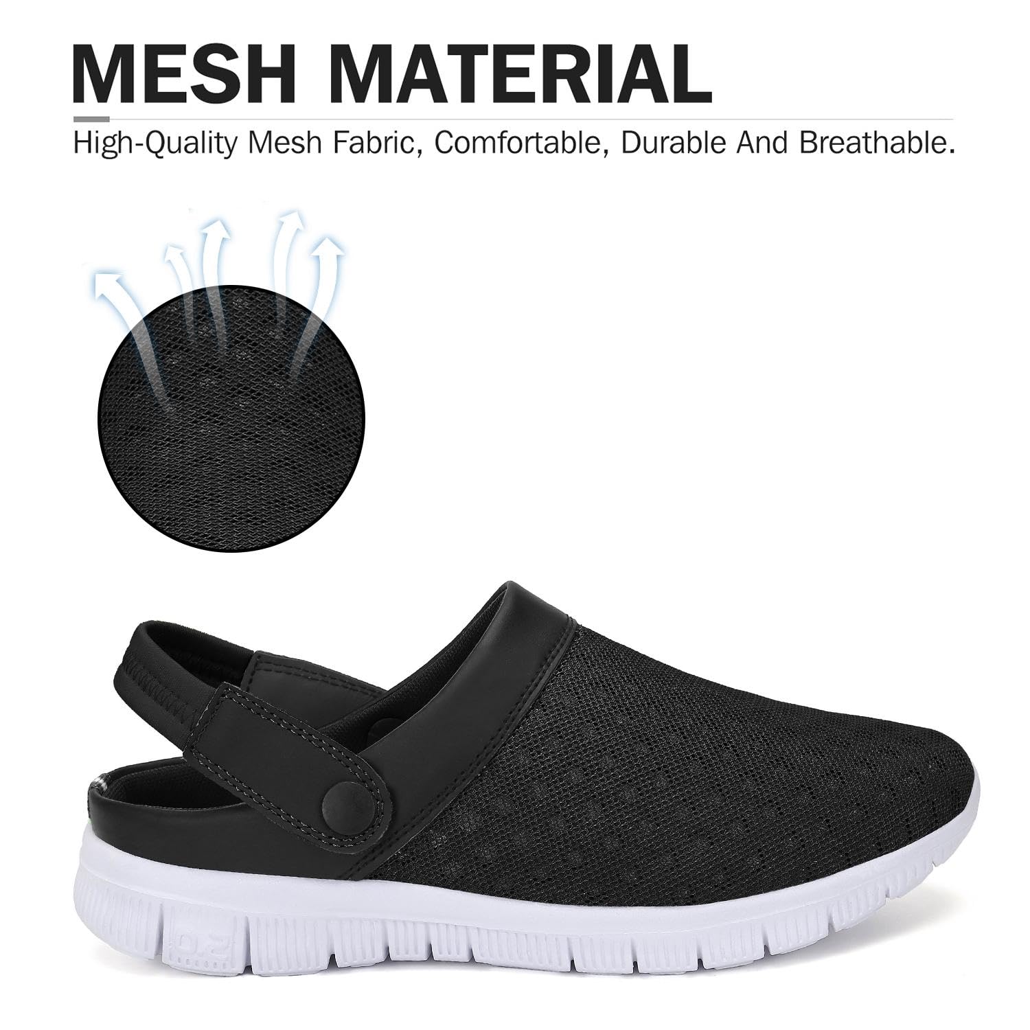 SAGUARO Zuecos Unisex Sandalias de Playa Respirable Ligeros para Hombre Mujer