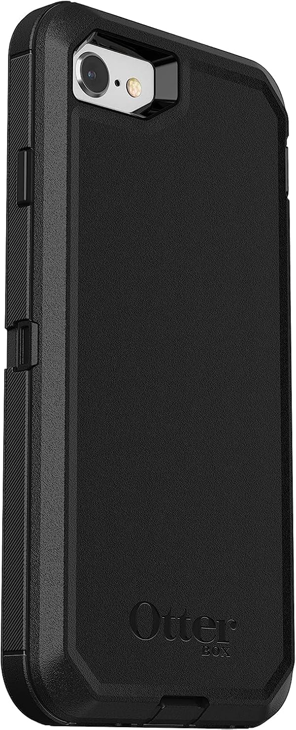 OtterBox Defender Series Series Case for iPhone SE (2nd gen - 2020) and iPhone 8/7 (NOT Plus) - Retail Packaging - Black by OtterBox - Used condition - US$19.01