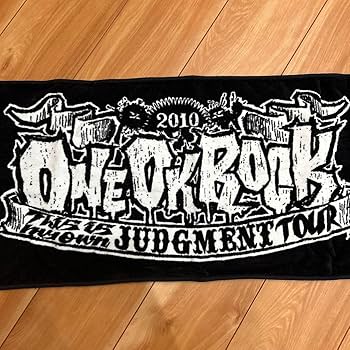 ワンオク　タオル　2枚　専用 ONE OK ROCK - ワンオク タオル ONE OK ROCK ツアータオル 白 2