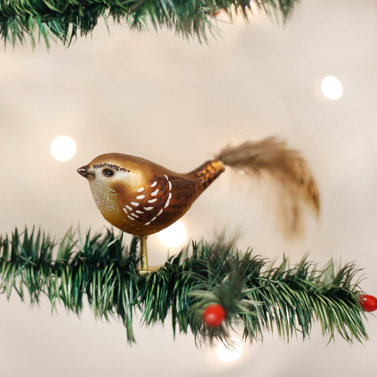 Amazon.com: Old World Christmas Ornaments: Bird Watcher Collection 