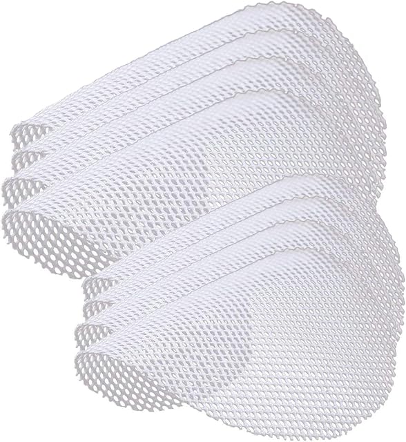 8Pcs Silicone Steamer Mesh Mat, Non-Stick Round Bamboo Steamer Liners, Reusable Dumplings Buns Mat Steamed Pad Baking Pastry Dim Sum Mesh25cm * 25cm & 15 * 15cm