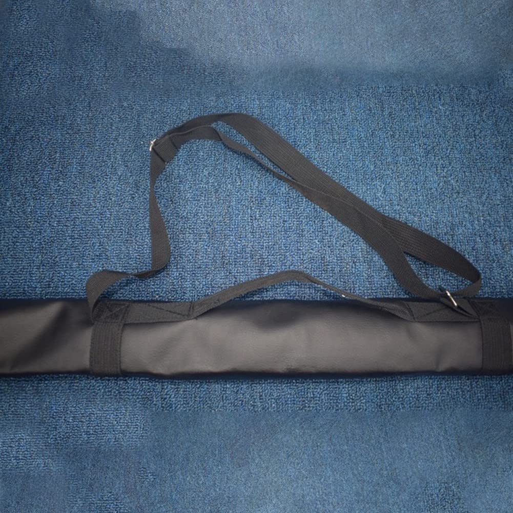 Bolsa de nailón portátil para taco de billar, transporte para palos, ligera y suave, para caña de 1/2 a 3/4