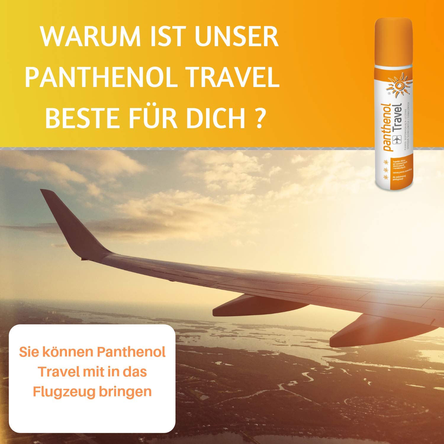Panthenol Travel Na Oparzenia Słoneczne I Termiczne 90 ml