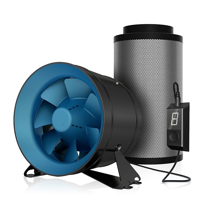 Buy TerraBloom 10” Grow Room Ventilation Combo Latest model 10” EC