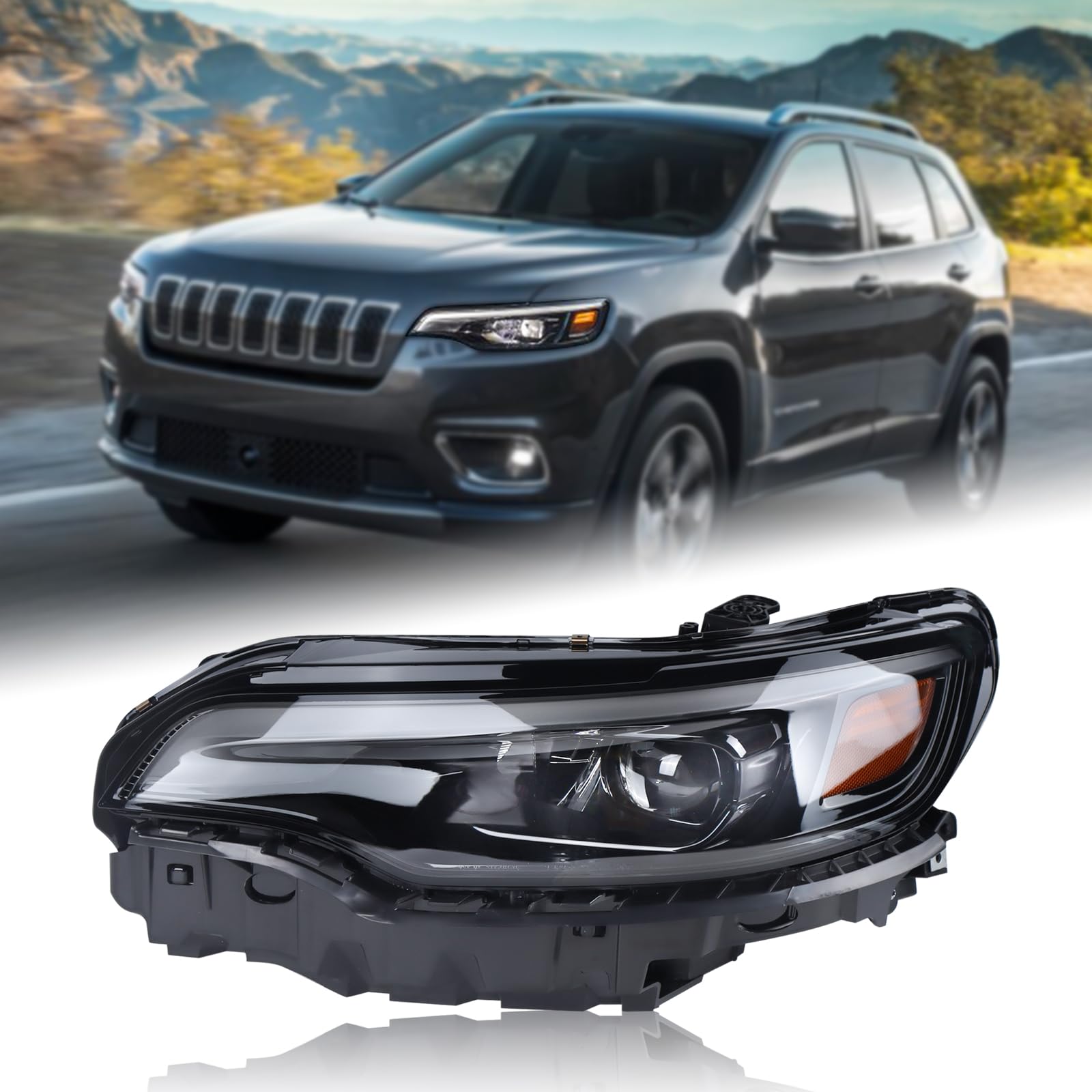 Amazon.com: Duolctrams Xenon HID Headlight Assembly Compatible