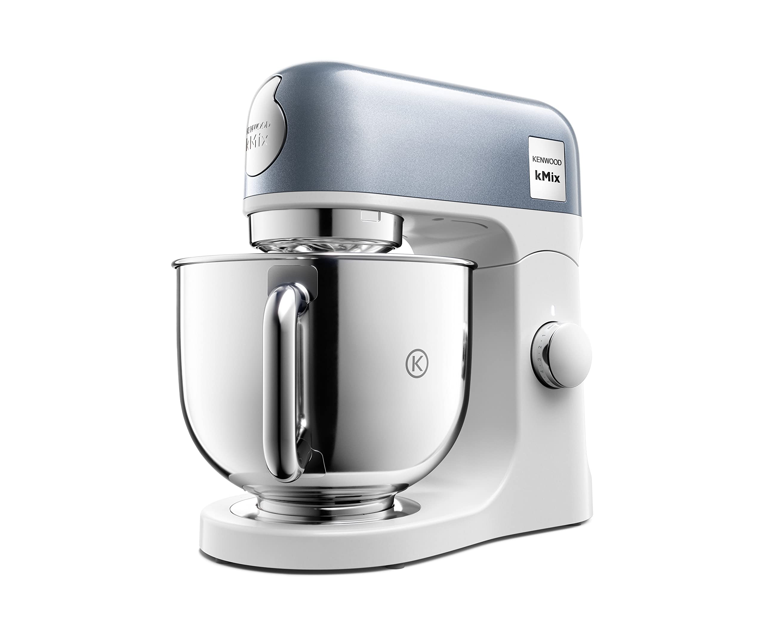 Kenwood kMix Editions KMX760BL robot kuchenny, miska ze stali nierdzewnej 5 l, system bezpieczeństwa bezpiecznego użytkowania, metalowa obudowa, 1000 W, w zestawie 3-częściowy zestaw cukierni i