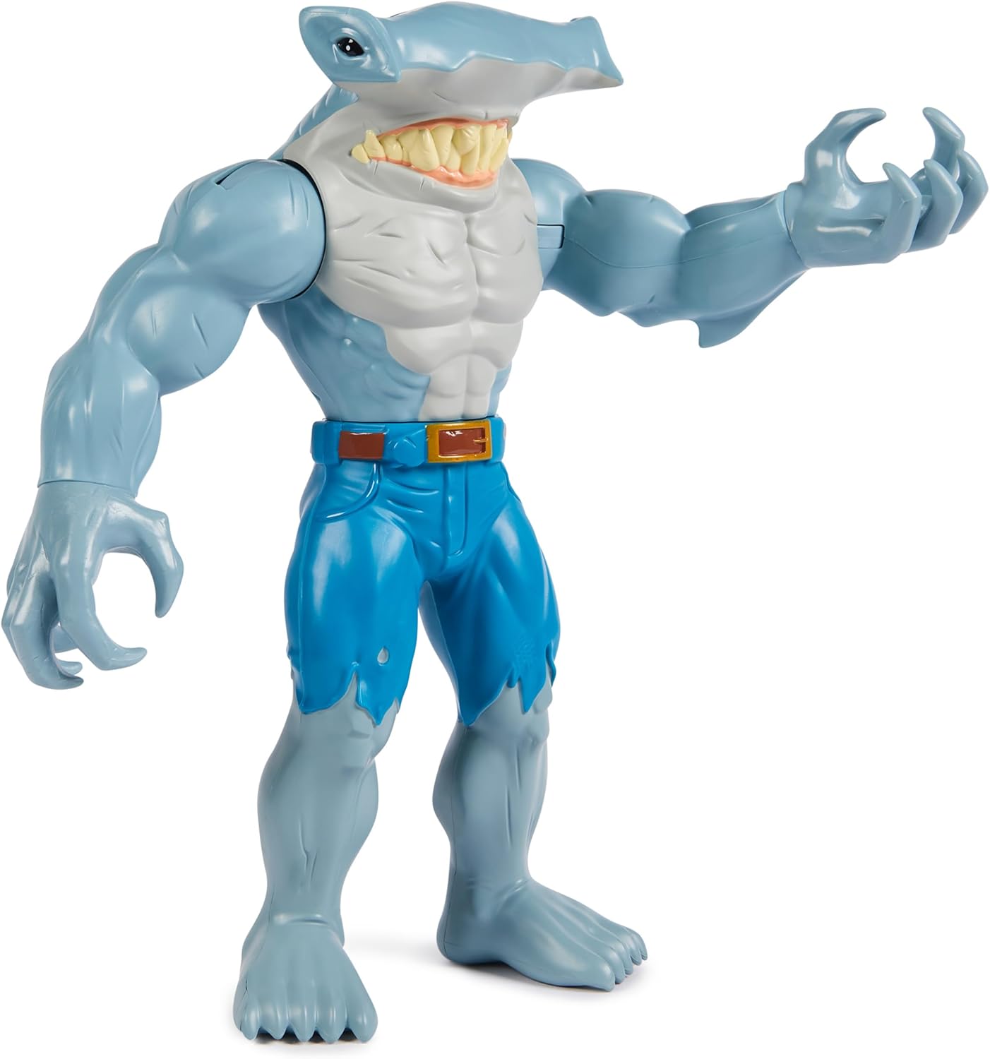 DC Comics, Batman Giant Series King Shark Action Figure, 30 cm Superhero Collectible Figure, Children's Toy for Boys and Girls from 3 Years