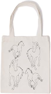 Horseware Recycled Cotton Tote Bag-Vintage White-One Size