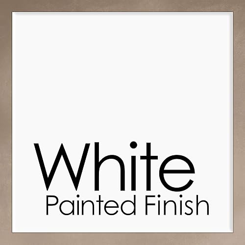 Miniatura 8 de Lavish Home - Mesa auxiliar de madera de 2 niveles, diseño de perfil bajo y patas en X, muebles de sala de estar para almacenamiento, exhibición o