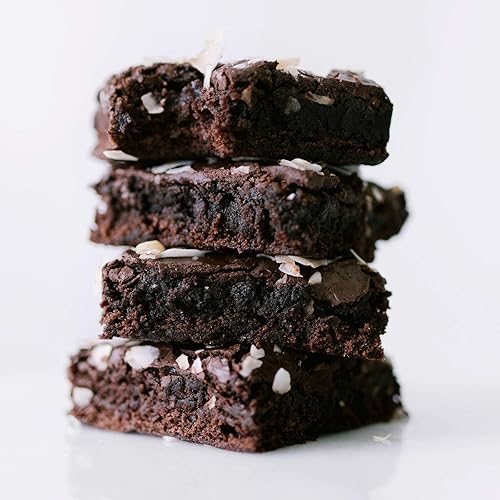 Miniatura 6 de Miss Jones Baking. Mezcla para Brownie Keto, sin azúcar añadida, naturalmente dulces, postres y golosinas. - Adecuadas para diabéticos, dietas