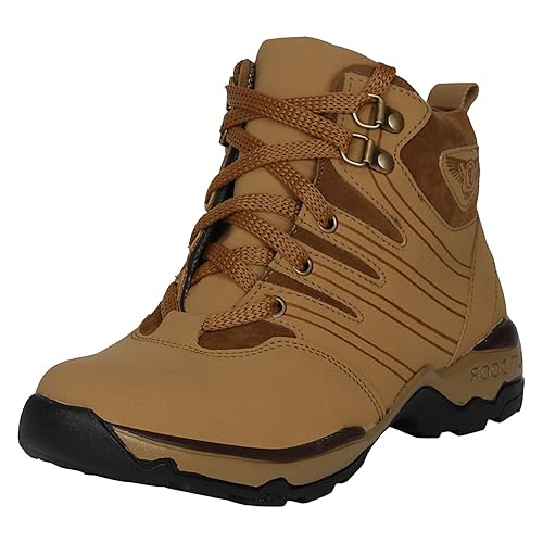 Kraasa Men Synthetic Leather Boots CA4053