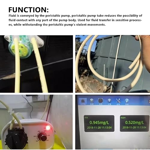 Miniatura 3 de 0.157 x 0.236 in BPT Tubo de Silicona Manguera Peristáltica Manguera de Laboratorio Manguera de Laboratorio Manguera Especial Tubo de Extrusión BPT