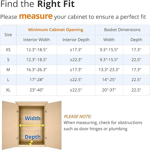 Miniatura 6 de KIKIBRO Organizador de cajones extraíbles estantes de almacenamiento deslizantes expandibles resistente mejor uso de gabinetes debajo del fregadero