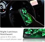 GUAGUA Cases for Samsung Galaxy S20 FE 4G/5G Glow in The Dark Cute Butterfly Noctilucent Luminous Cover for Women Men Slim Thin Shockproof Protective Phone Cases for Galaxy S20 FE 6.5", Blue Butterfly
