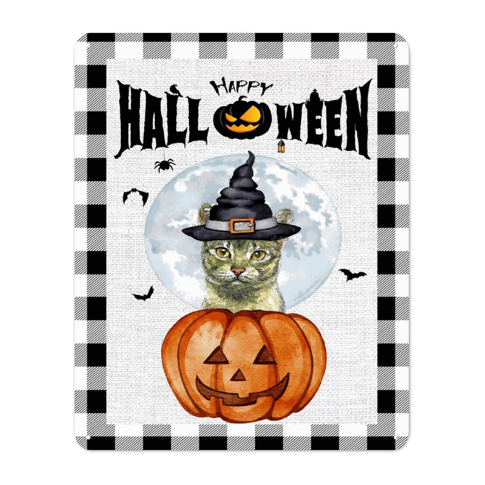 Affiche métal Halloween pour décorer une chambre de garçon