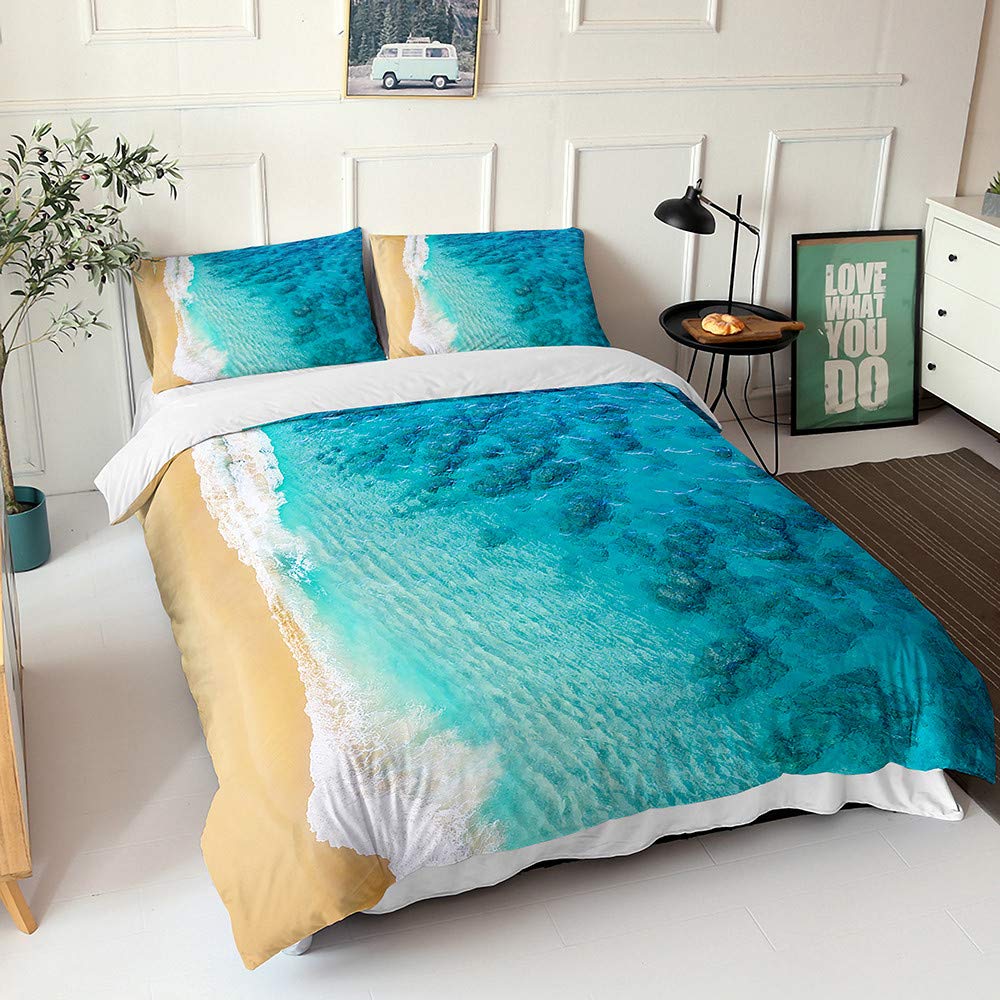 The Island Juego De Mesa Juego De Edredón Super Mario Bros 3D Land - Funda Nórdica + Fundas De Almohada - 100% Poliéster - Para Niños Funda Almohada Mario