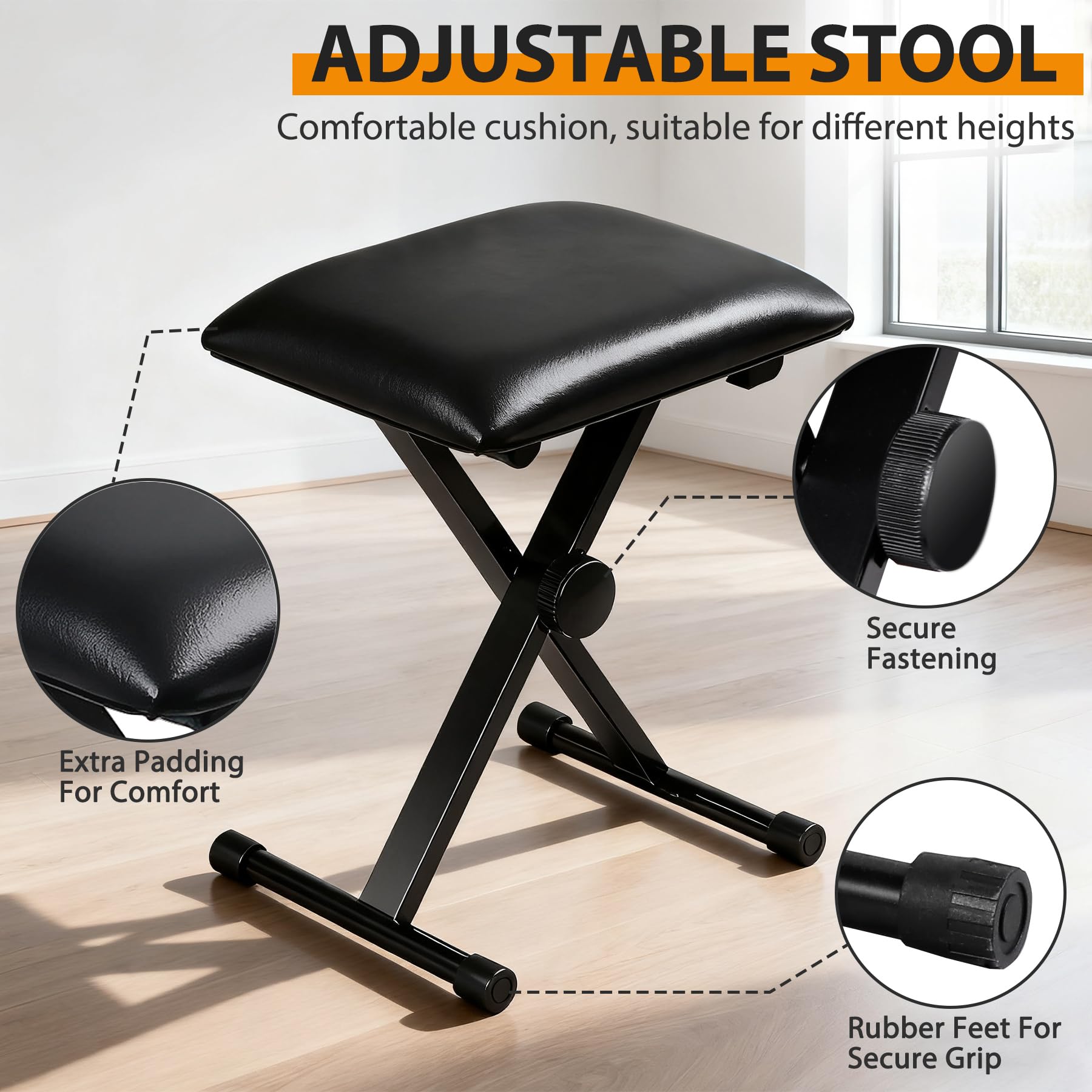 Amazon.com: Smartxchoices 61-Key Electronic Keyboard Piano Stand