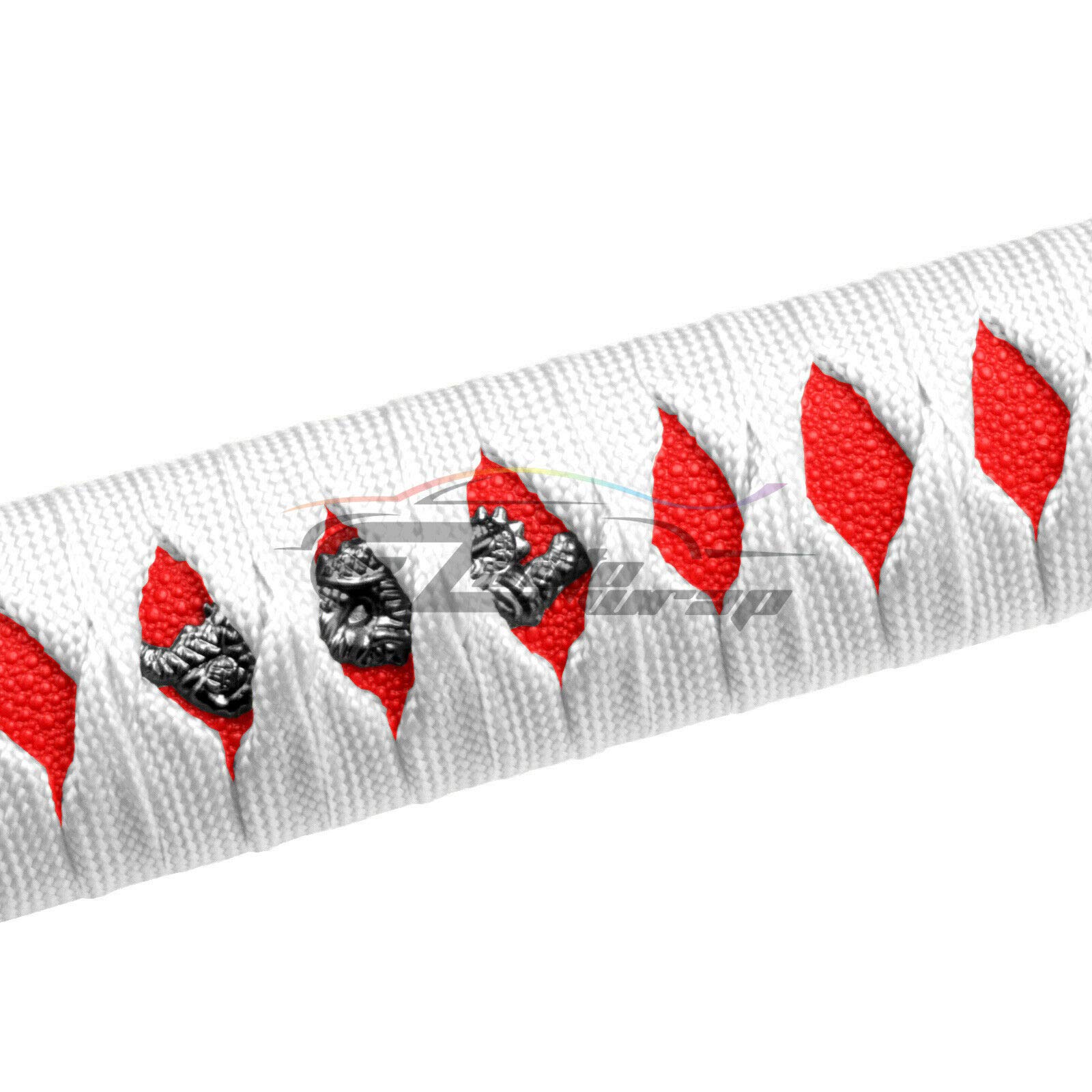 Amazon.com: 26cm White Red Shift Knob Samurai Sword Alloy Katana