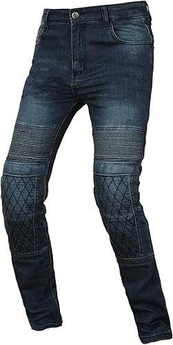 Pantalones de equitación para motocicleta, refuerzos, antidesgarros, para carreras, motocicleta, motocross, cuatrimoto, aventura, CE y rodilleras