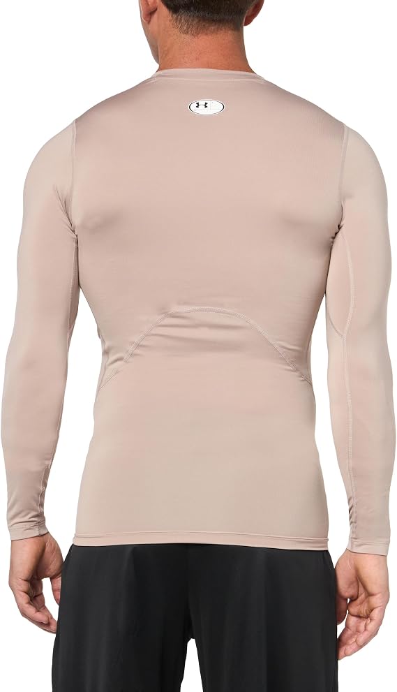 Under Armour Men's Ua Hg Armour Comp Ls Long-Sleeved Sports Top Breathable Long-Sleeved Top for Men (Pack of 1)