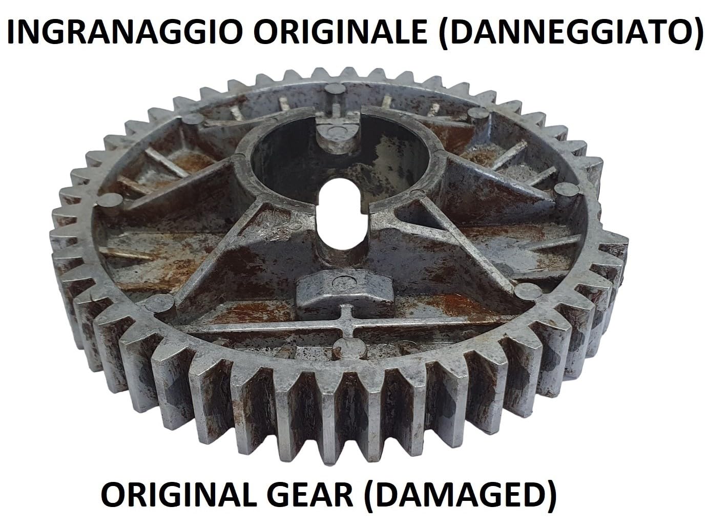 Ingranaggio in nylon per cancello battente ad ante compatibile con CAME FROG-A