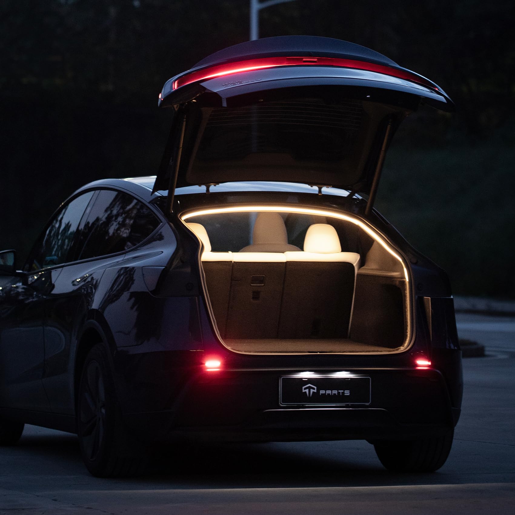 Photo 1 of TPARTS Trunk LED Light Strip Dual-Color for Tesla Model Y