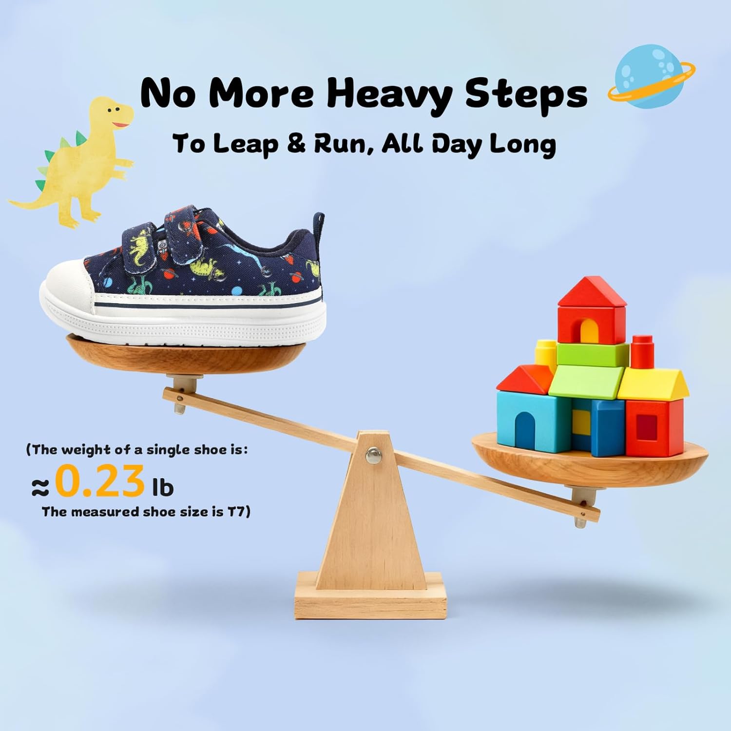 Toddler Boys & Girls Shoes Wide Toe Box Barefoot Kids Canvas Sneakers with Hook-and-Loop - Image 8