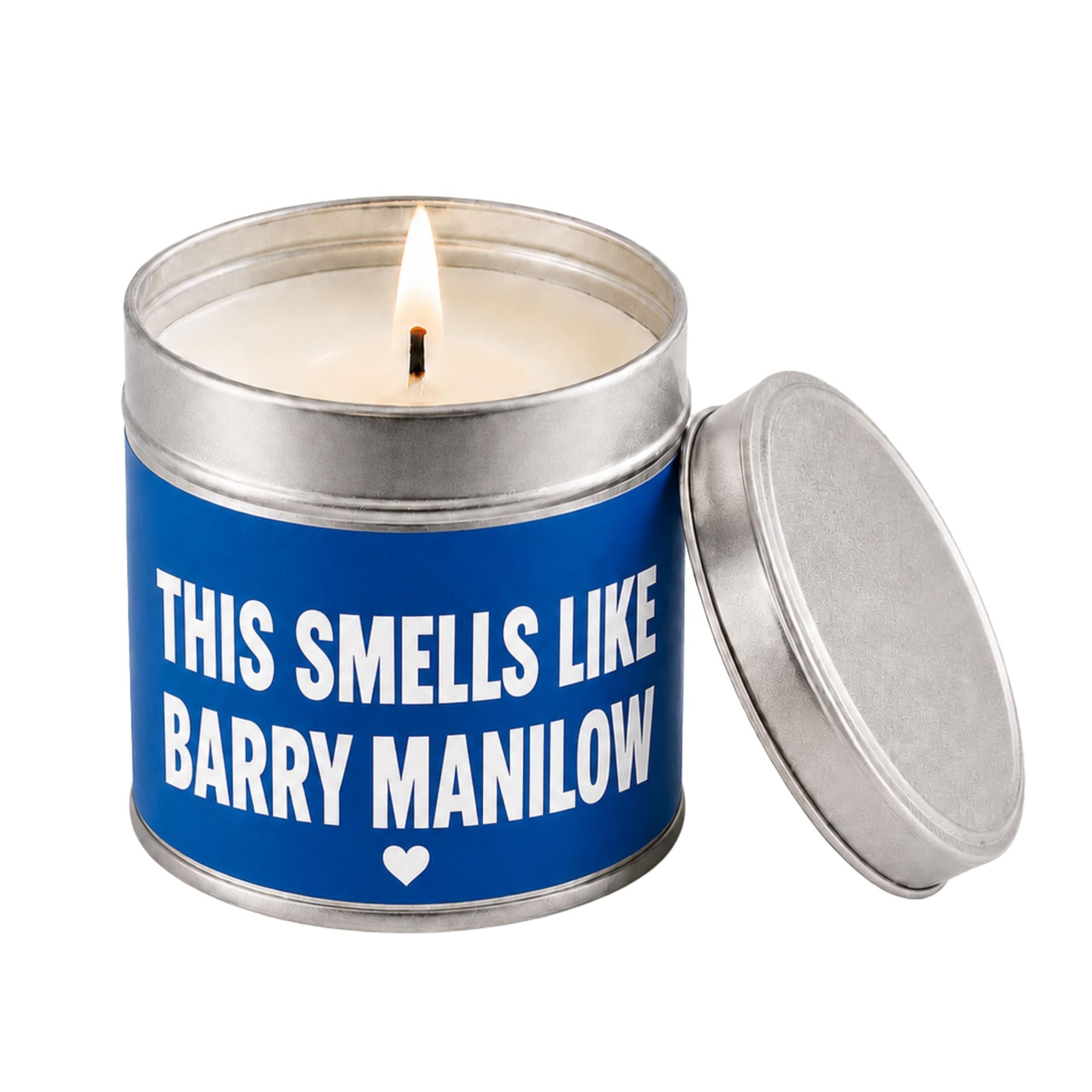 This Smells Like Barry Manilow Funny Tin Candle