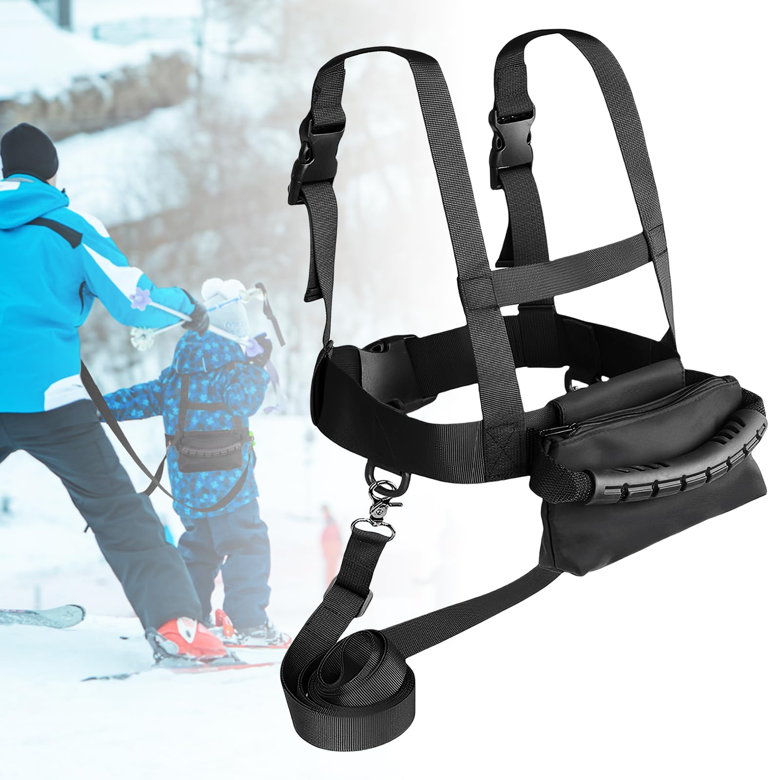 Imbracatura Da Sci Per Bambini, Imbracatura Da Allenamento, Ski Strap Imbracatura Sicurezza Bambini, Imbracatura Da Snowboard Ski Harness Training Formazione Per Principianti Ragazzi Ragazze