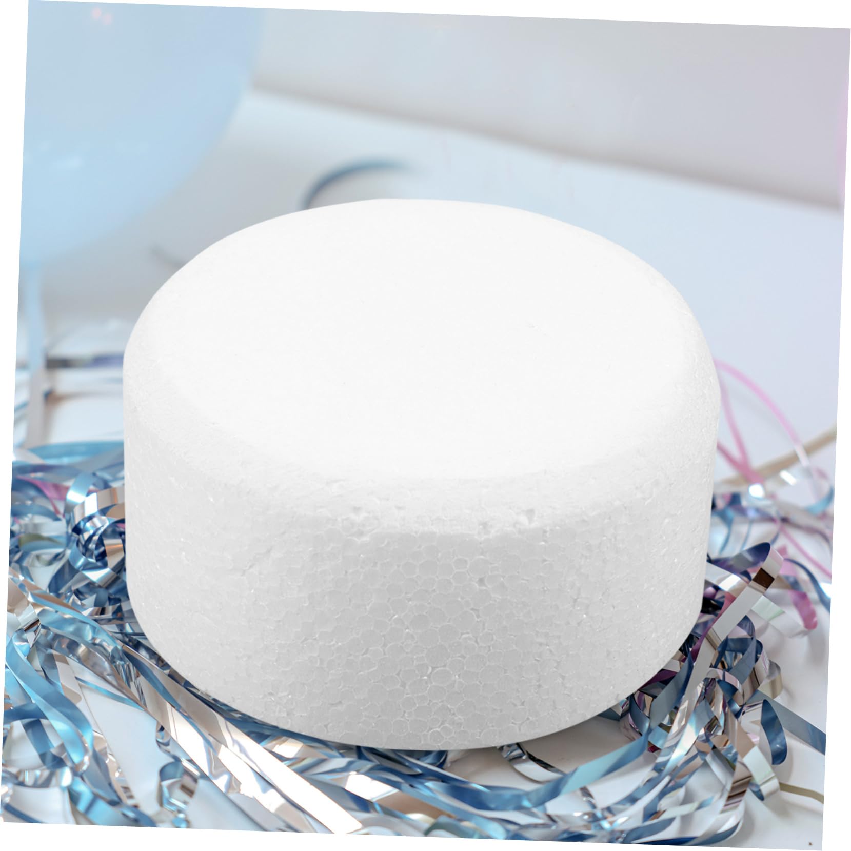 Operitacx 20 Pièces Gâteau Poly-Dragon Pieces Cake Fete décorer Faux gâteau Outil de Pratique de la Cuisson gâteau factice mousses Rond Moule a Gateau gâteau Fondant Accessoires Modèle