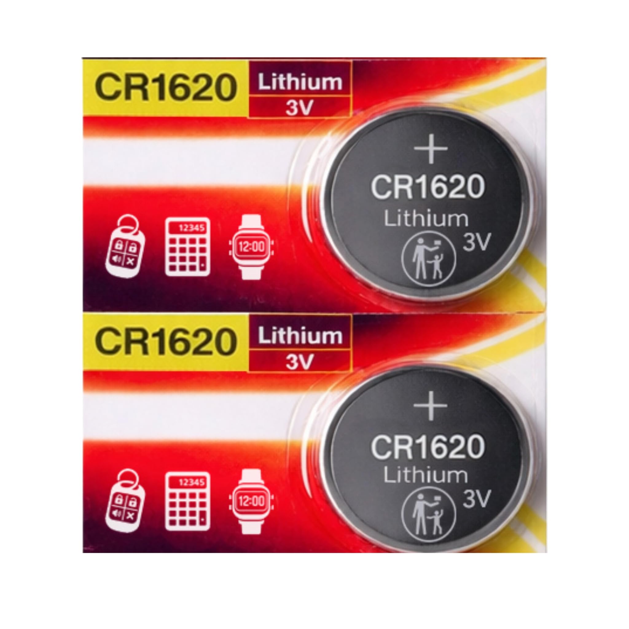 CR2032 Batteries, Long Lasting 3V Lithium Coin Cell 2032 Battery for Apple Airtag, Car Key Fobs, Watches, Heart Rate Monitors, Scales, LED Candles, Calculators & Other Small Devices (Pack of 2) — view 31