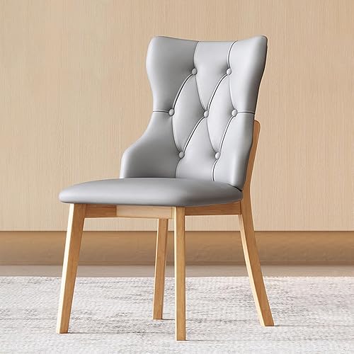 Miniatura 29 de Upholstered Dining Chairs with Backrest,Kitchen Chairs Leather,Living Room Chair with Wood Legs for Home, Restaurant, Hotel, Conference Room, Orange