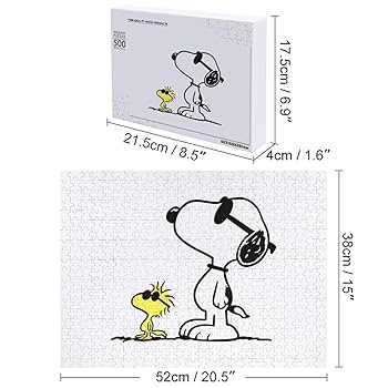 Amazon.co.jp: ジグソーパズル スヌーピー 500ピース 木製パズル