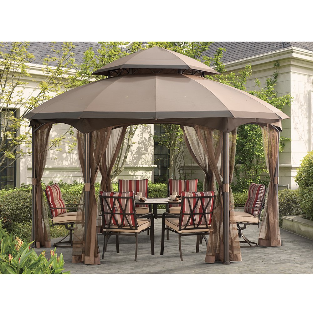 Buy Sunjoy 110109164 Original Replacement Canopy for Heritage Hexagon