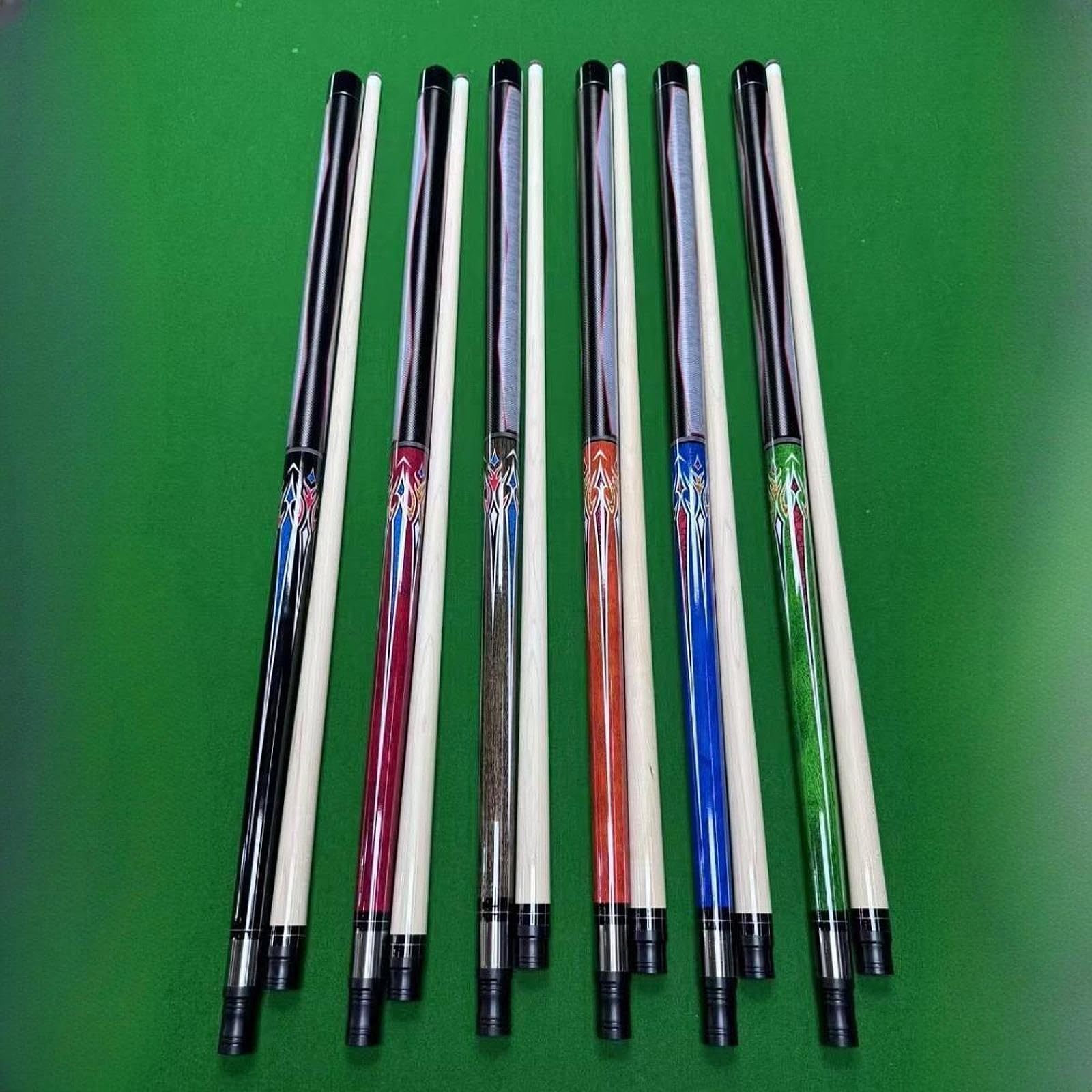 Stecca da Biliardo, 57 Pollici, Due Pezzi, 1/2 Spaccata, Stecca da Snooker, Stecca da Biliardo per Adulti, Principianti, per Principianti, per Il Gioc