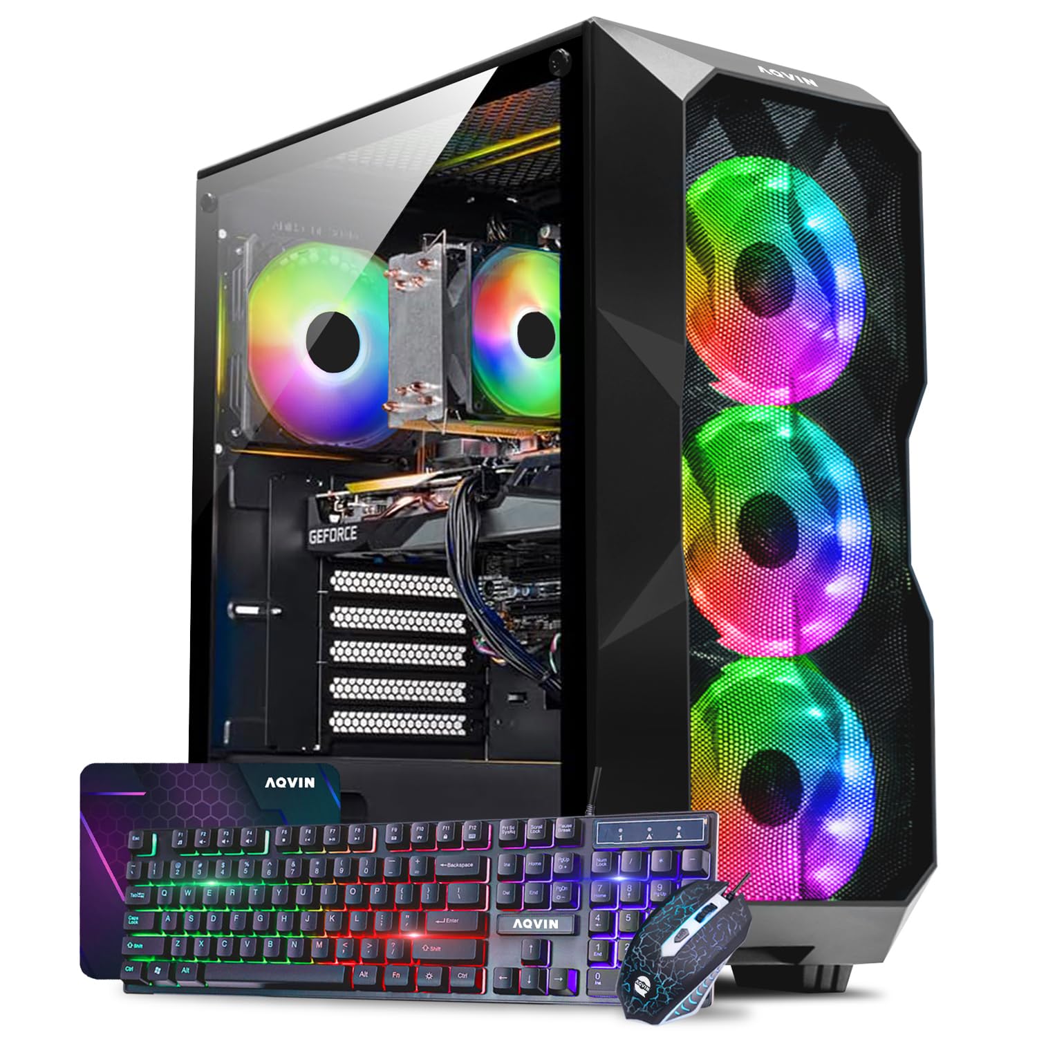 AQVIN AQB70 Gaming Tower PC - Intel Core i7 Processor Upto