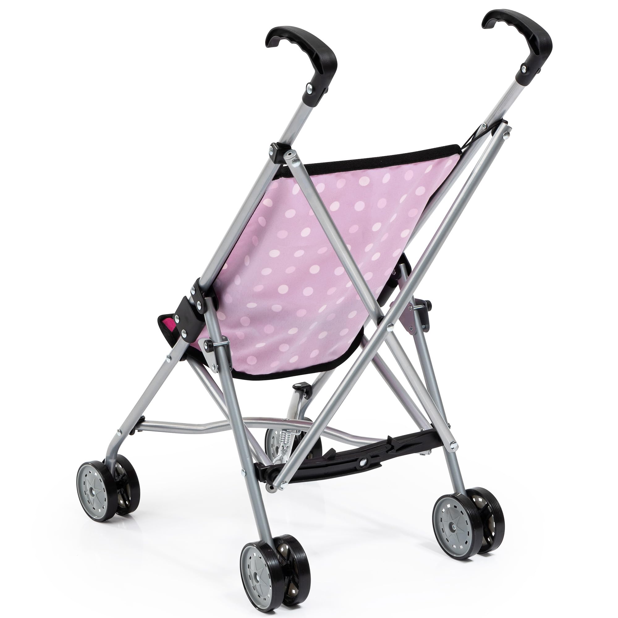 Bayer Design Sillita De Paseo Para Muñecas - Plegable Con Cinturón Y Ruedas Dobles - Para Muñecas De Hasta 46 Cm