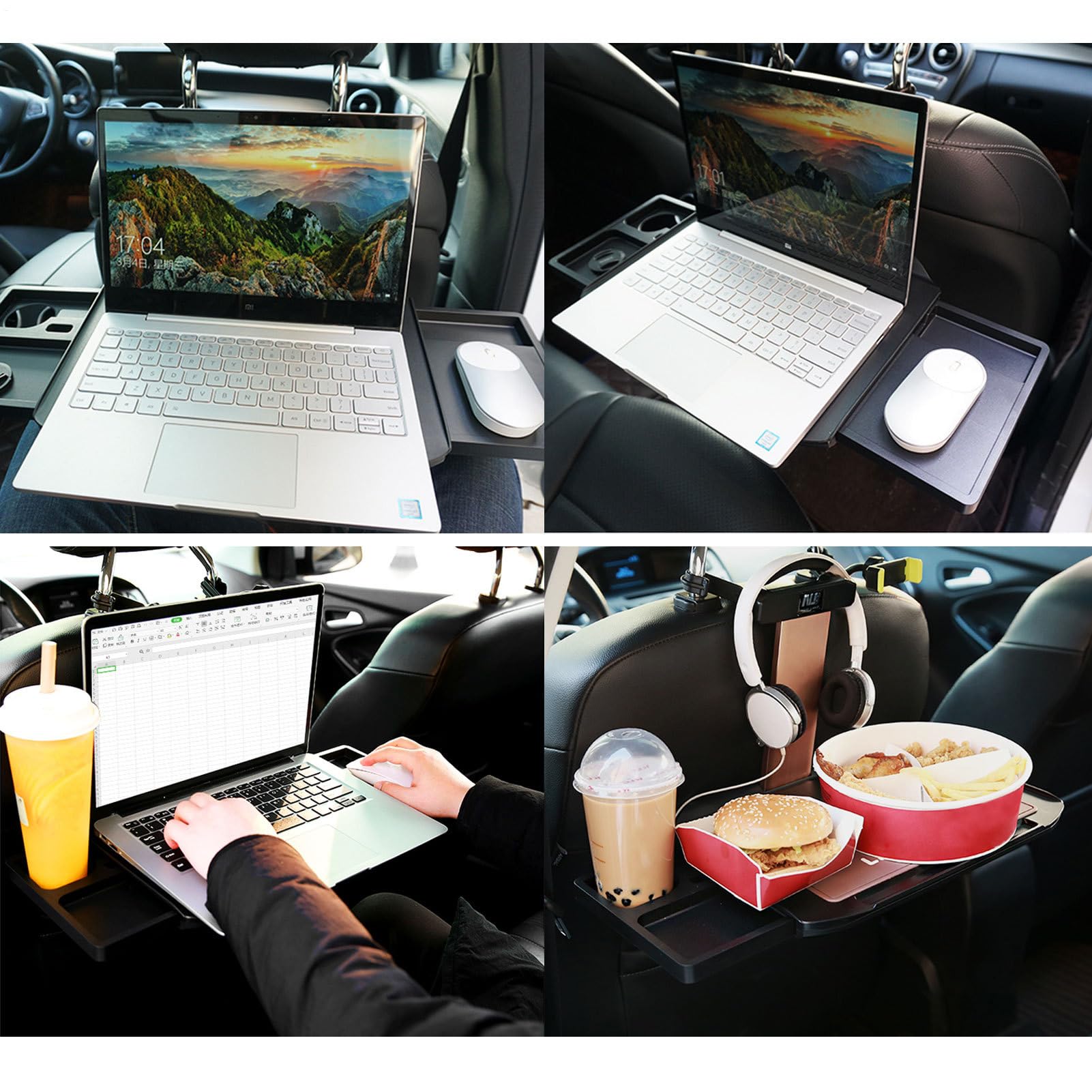 Stolik samochodowy dla dzieci, przeno?ny, regulowany pod laptopa, sk?adany