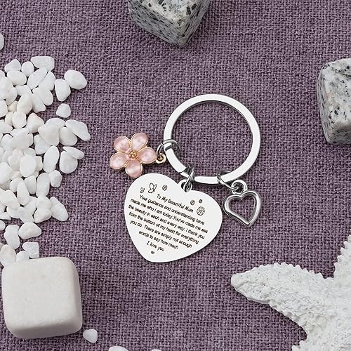 Miniatura 6 de Llavero para mamá, regalos de cumpleaños para mamá, regalos para mamá de hija e hijo, regalos para mamá, regalos para el día de la madre, regalo de