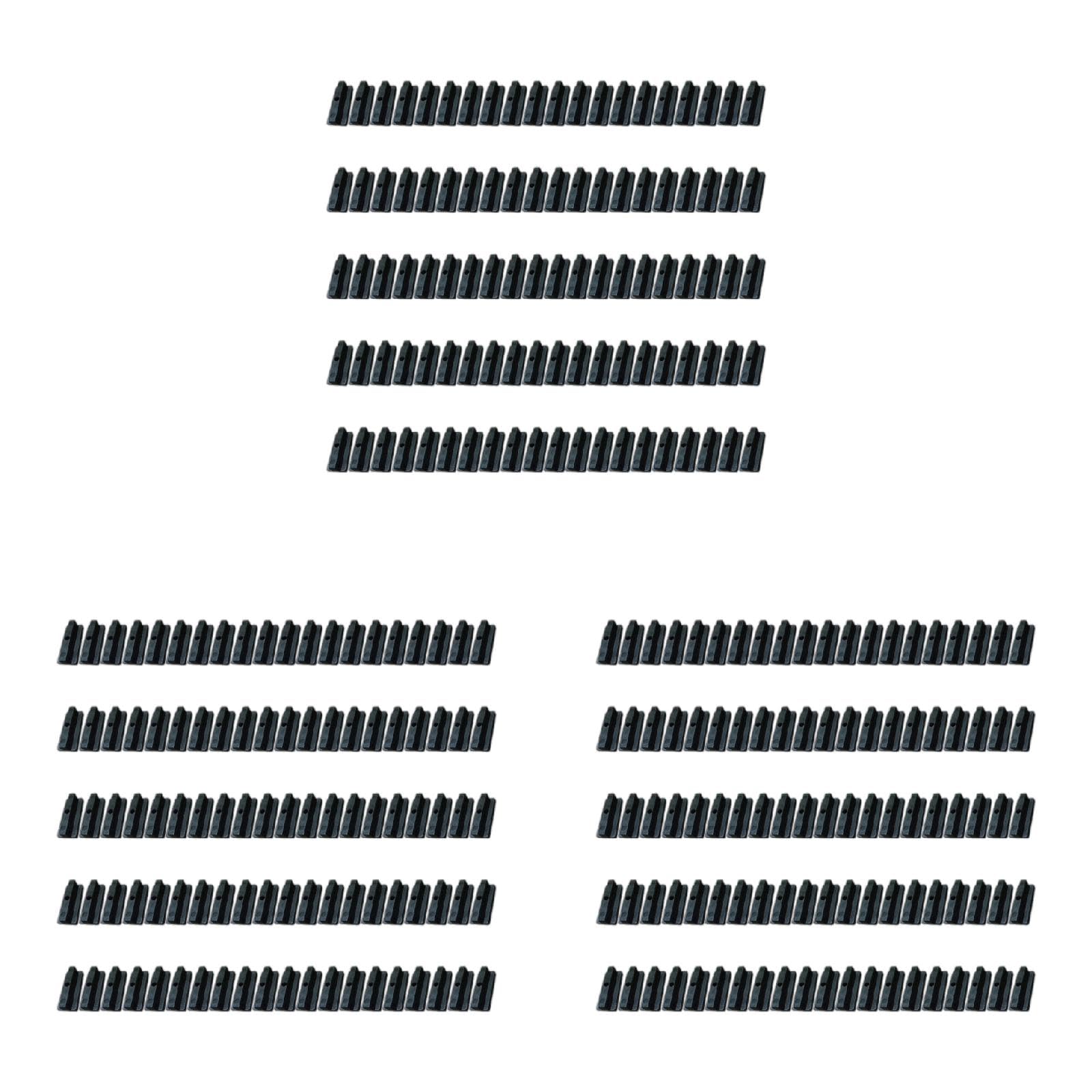 Clips de fixation terrasse 6mm composites avec vis - Lot de 100
