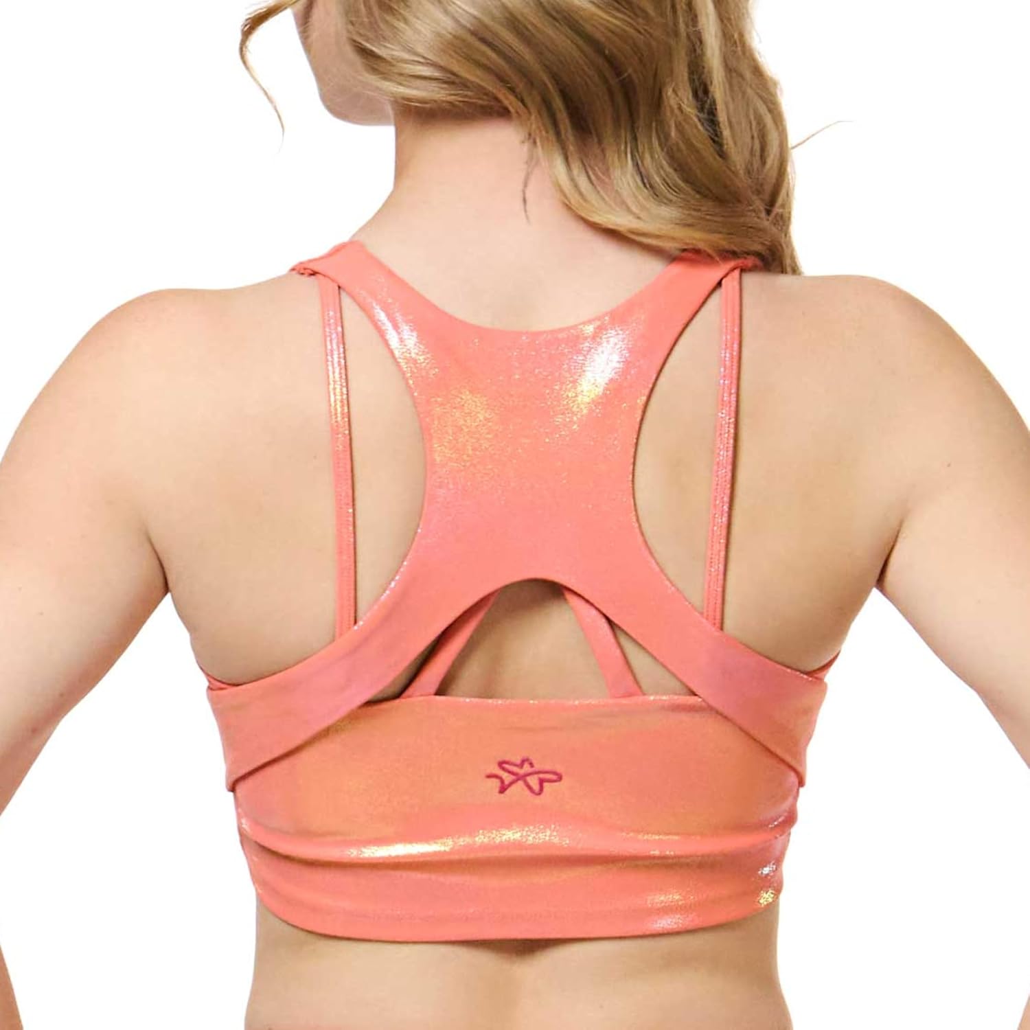 Dragonwing V-Neck Crop Top (Designed for Dance, Gymnastics, Cheer and Workouts)