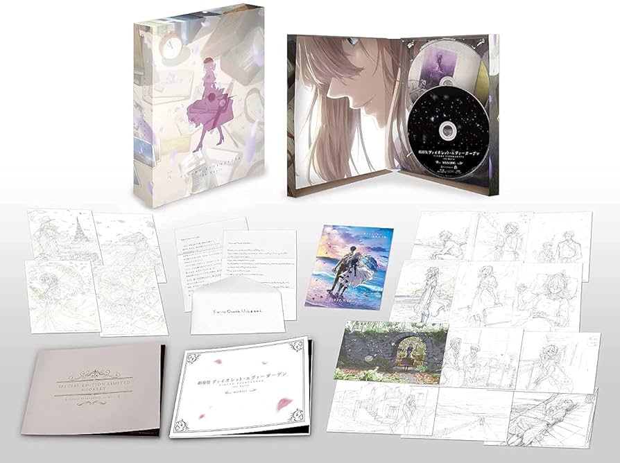 ヴァイオレット・エヴァーガーデン 初回版 Blu-ray 全4巻セット 新品 初回限定版 ヴァイオレット・エヴァーガーデン Blu-ray 4巻