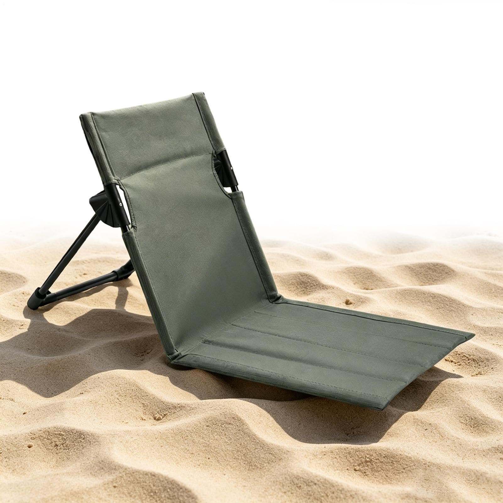 Chaise longue pliante légère et compacte pour voyages et bain de soleil