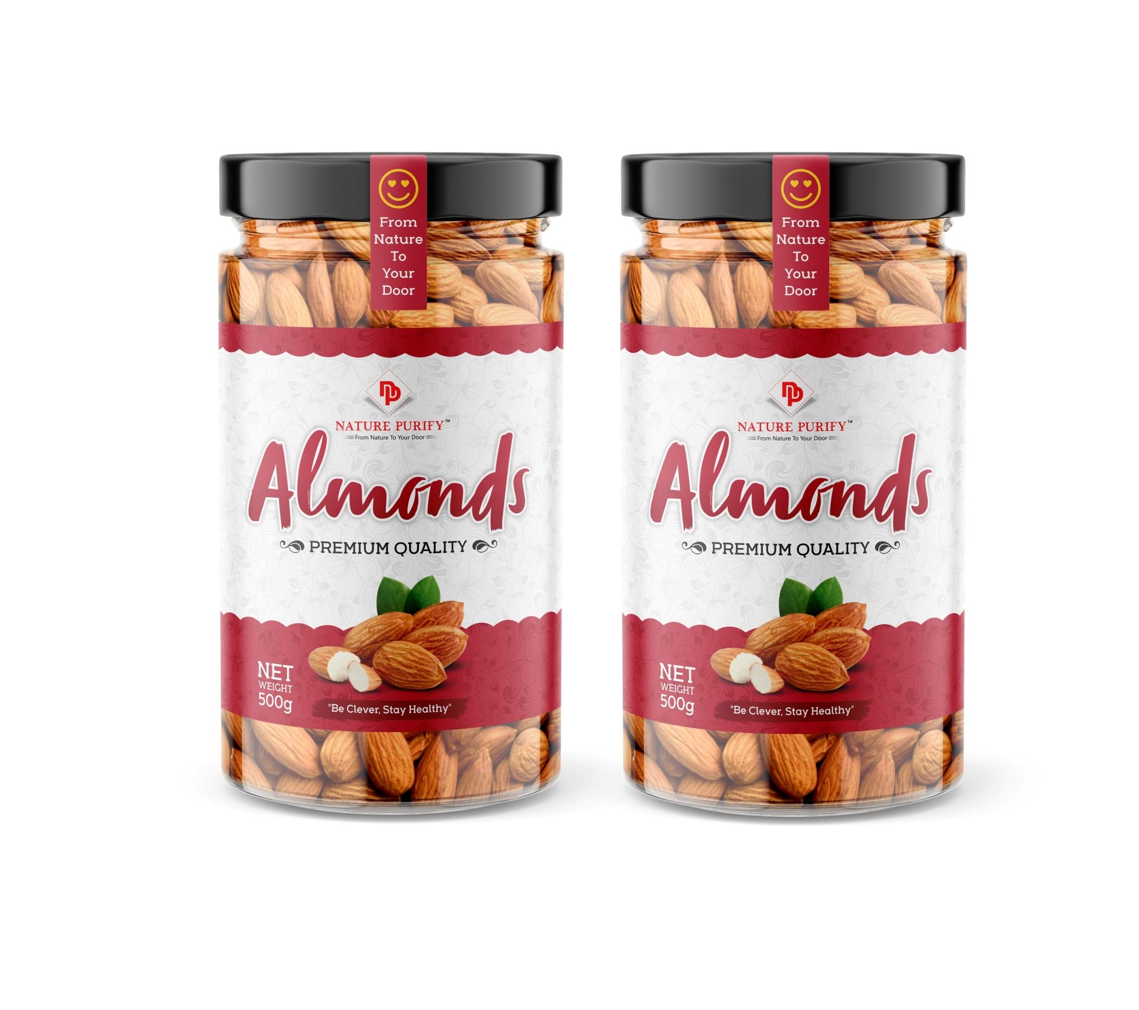 Nature Purify Combo Pack of All Premium Dry Fruits (Almonds, 1kg (Pack of 2)) (B0B3KRZXXK) Amazon Price History, Amazon Price Tracker