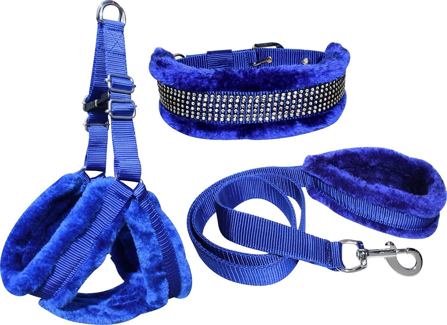 See full amazon price history chart for Petslover Fur Padded Nylon Dog Harness, Dog Collar & Leash Set, Adjustable Dog Chest Body Belt (Chest Size - 30-38 INCH) (Large - 1.25 inch, Blue) Petslover Fur Padded Nylon Dog Harness, Dog Collar & Leash Set, Adjustable Dog Chest Body Belt (Chest Size - 30-38 INCH) (Large - 1.25 inch, Blue) (B0BMGVTF1J) Amazon Price History, Amazon Price Tracker