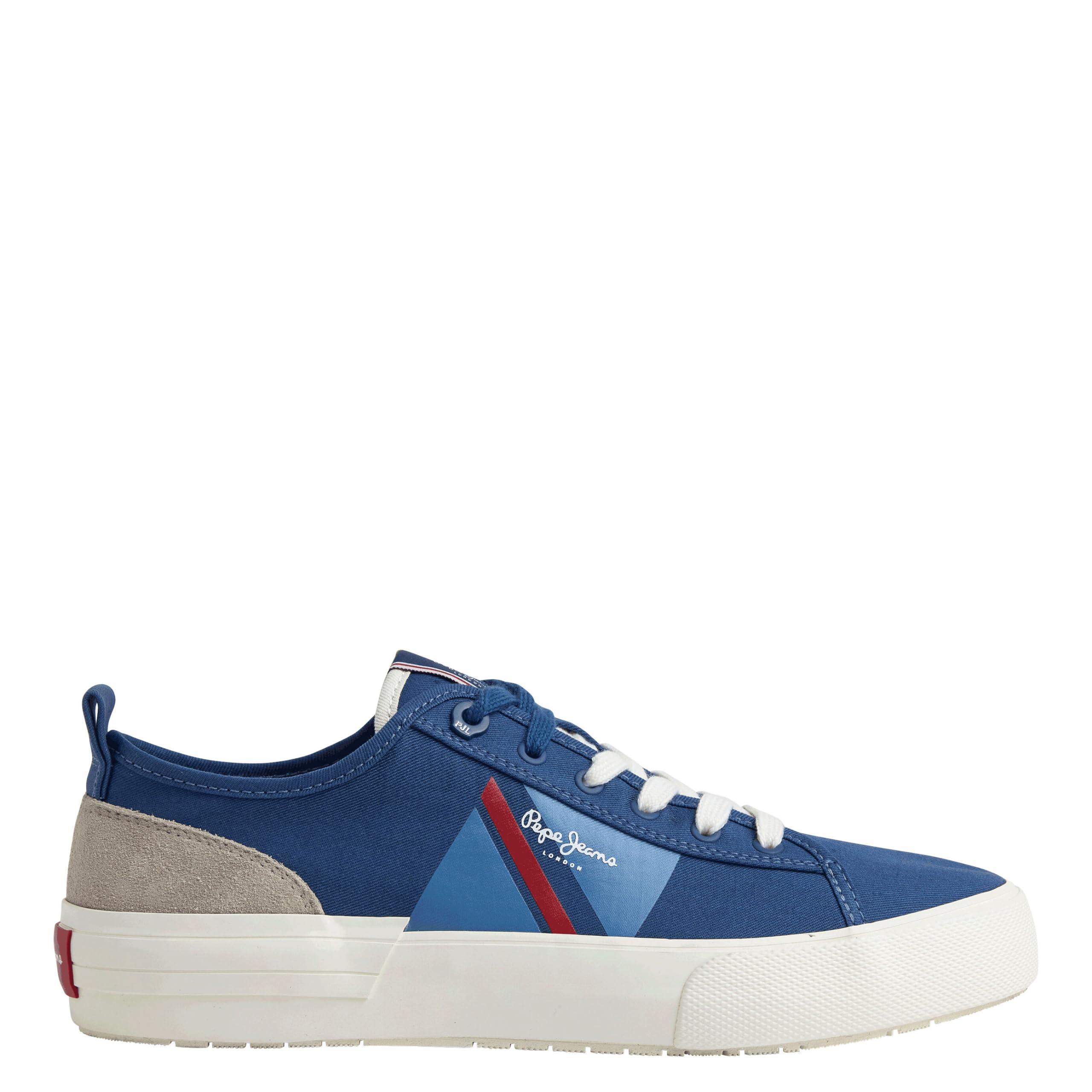 Pepe Jeans - Zapatilla PMS30903 561 Indigo Hombre Textil Piel sintético Color: Talla: