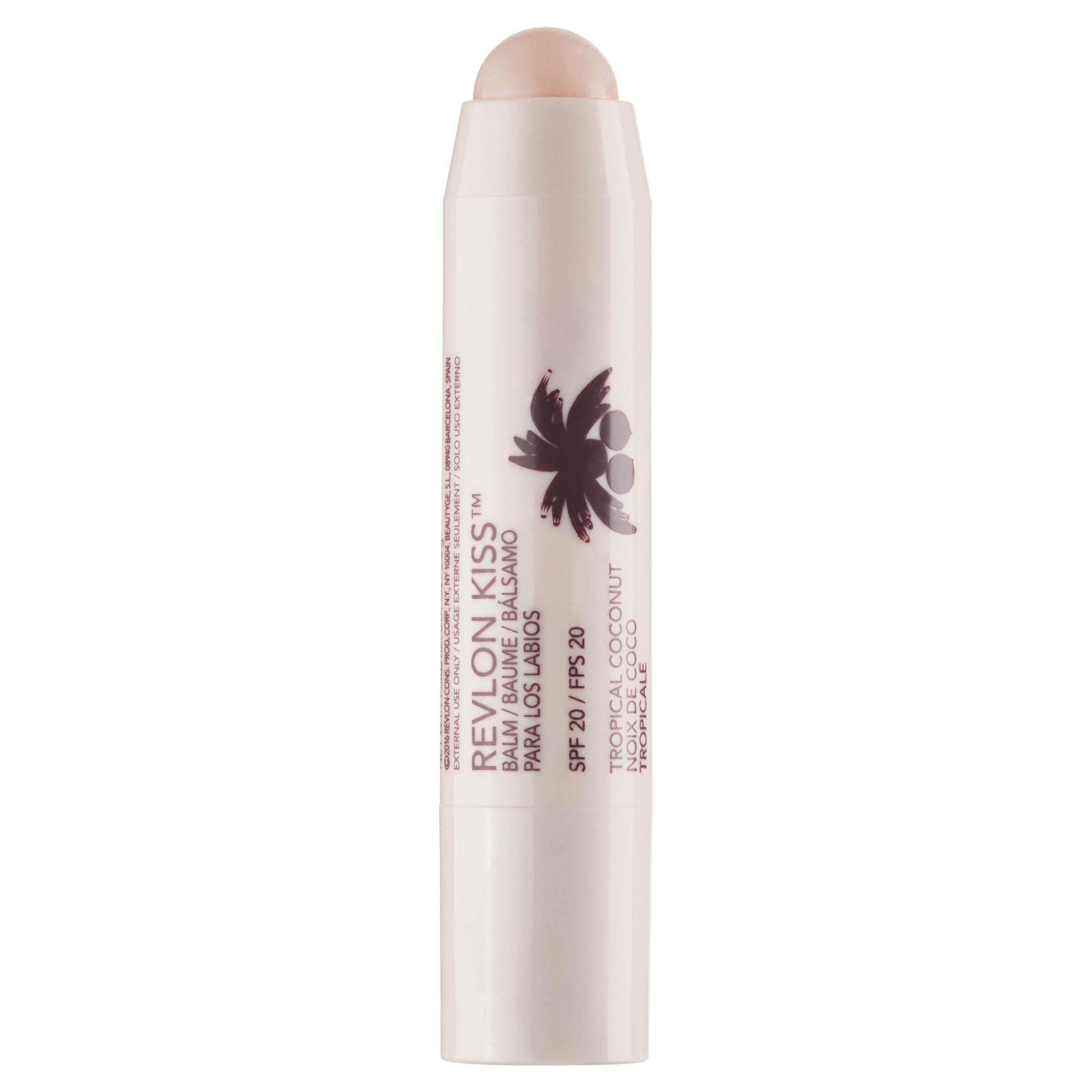 Revlon Kiss Lip Balm - 010 Tropical Coconut, 0.09 oz.