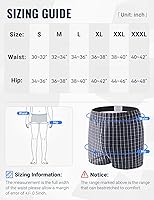 Vista 6 de 2 Packs Mens Incontinence Briefs, Mens Incontinence Underwear Cotton Washable Reusable Incontinence Underwear for Men