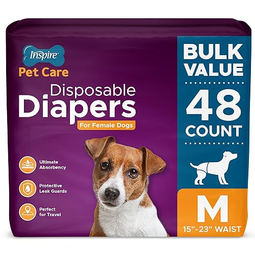 Inspire Pet Care Dog Diapers Female Dogs | Bulk Value