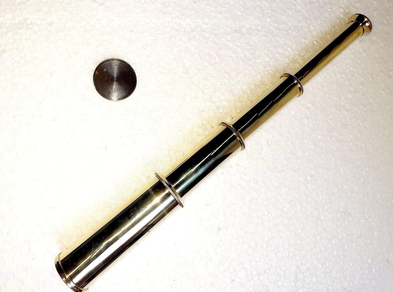 12 INCH TELESCOP Full Brass CLOURS Golden TELESCOP with Lens